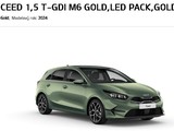 Kia Ceed 1.5T  -  GDI  M6  GOLD  +  LED  PACK  + GOLD+pack